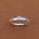 Wholesale Classical simple Carved transverse Women rings Engagement Wedding Rings High Quality Delicate Female Accessories jewelry  TGSPR493