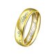 Wholesale Classic Silver Round Gold CZ Ring TGGPR832