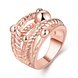 Wholesale Classic Rose Gold Geometric Ring TGGPR427