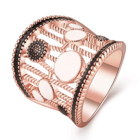 Wholesale Bohemia Rose Gold Geometric Ring TGGPR534