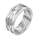 Wholesale Romantic Platinum Round White CZ Ring TGGPR1400