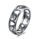 Wholesale Hot Sale Fashion Vintage Silve Dolphin rings Happy Women In Love Silver Plated Ring Accessories for unisex gift TGVGR009