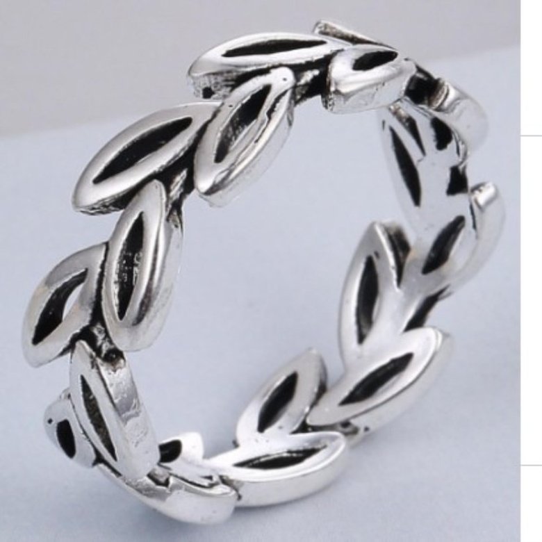 Wholesale Cheap Vintage small leaf ring from china Retro style VGR015