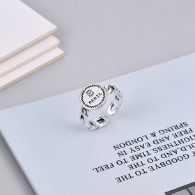 Wholesale Cheap B letter retro opening small ring VGR056