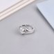 Wholesale Adjustable opening small ring neutral retro simple popular ring heart VGR057