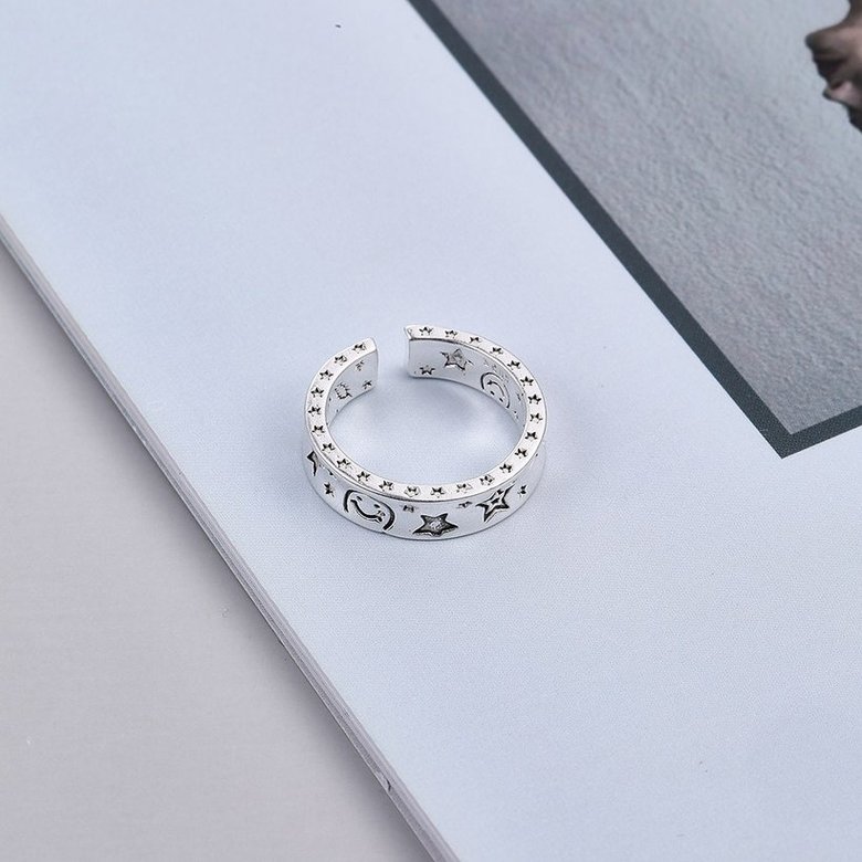 Wholesale Cheap Star smile ring with adjustable opening VGR081